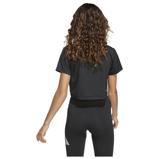 Adidas Παιδική κοντομάνικη μπλούζα Train-Essentials Glam Print Tee Adidas Παιδική κοντομάνικη μπλούζα Train-Essentials Glam Print Tee